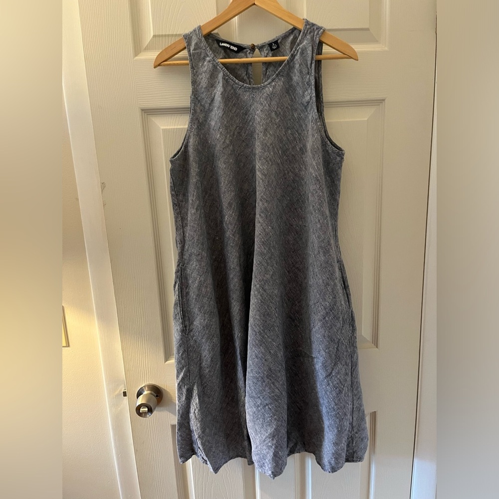 Lands End dress with pockets
